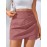 Stylish Ruched High Waist Skort - Flattering, Flowy, and Comfortable Design for Spring and Summer - Elegant Women's Clothing for Outdoor Activities